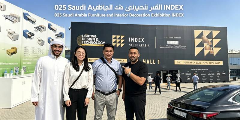 2025 Saudi-Arabian huonekalu- ja sisustusnäyttely INDEX Saudi Arabia