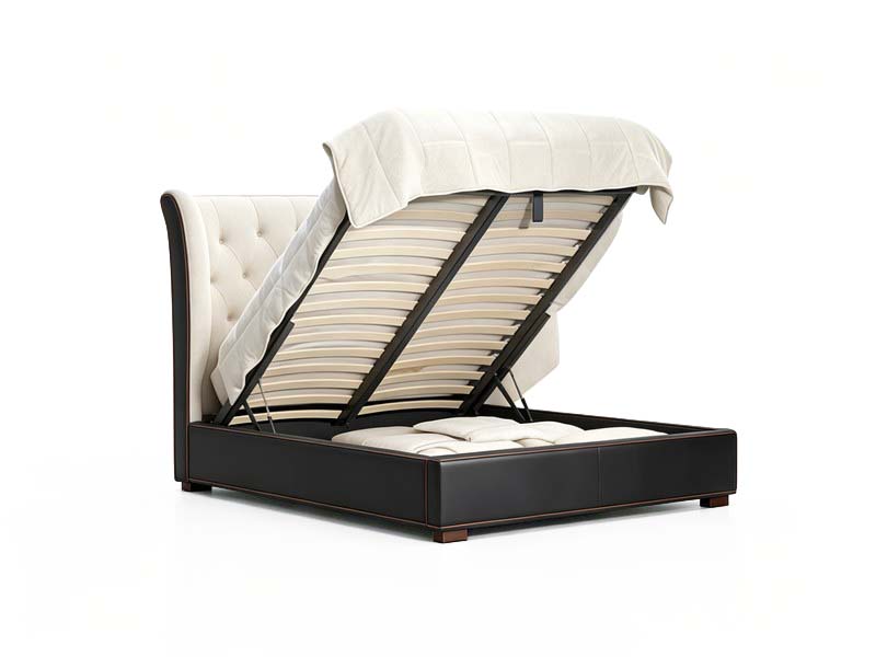 Säilytystyylinen rib-sänky