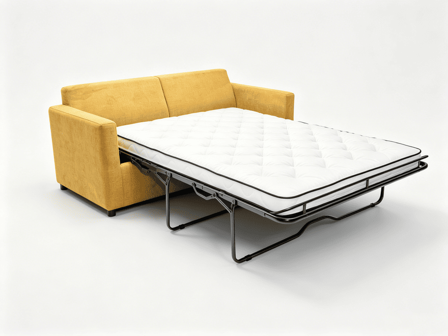 Paksu kolminkertainen vuodesohvamekanismi